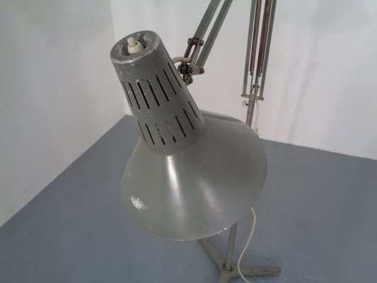 Industrial Terry Architectural Floor Lamp by H. Busquet for Hala, 1950s-RDW-717473