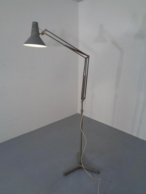 Industrial Terry Architectural Floor Lamp by H. Busquet for Hala, 1950s-RDW-717473