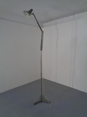 Industrial Terry Architectural Floor Lamp by H. Busquet for Hala, 1950s-RDW-717473