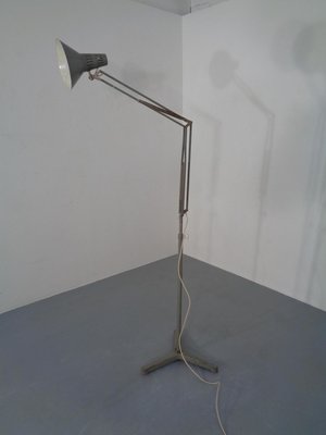 Industrial Terry Architectural Floor Lamp by H. Busquet for Hala, 1950s-RDW-717473