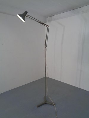 Industrial Terry Architectural Floor Lamp by H. Busquet for Hala, 1950s-RDW-717473