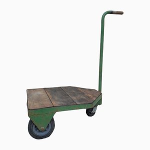 Industrial Wood & Metal Trolley-AIU-1317917