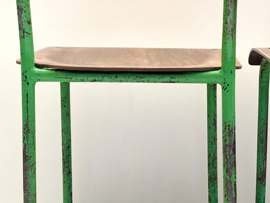 Industrial Wooden Chair, 1970s-ALG-1289973