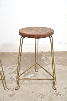 Industrial Workshop Stools, 1940s-AOX-1452731