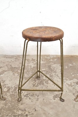 Industrial Workshop Stools, 1940s-AOX-1452731