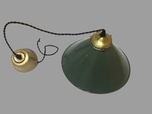 Inidustrial Hanging Lamp, 1940s-SNX-910627