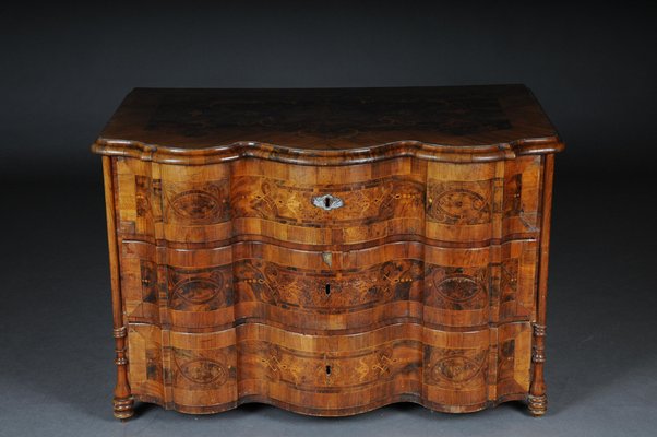 Inlaid Baroque Commode, 1740s-FLW-1402246