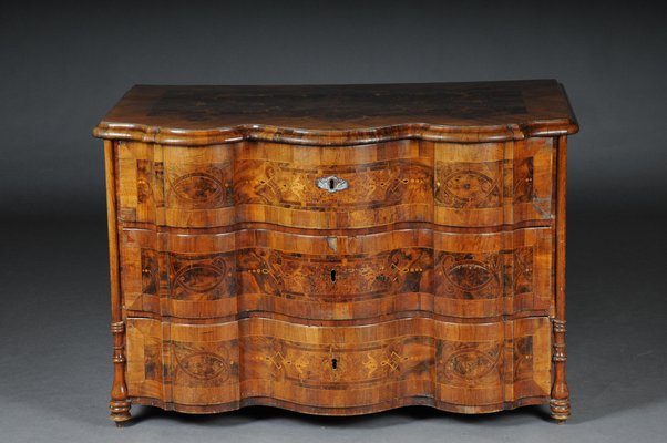 Inlaid Baroque Commode, 1740s-FLW-1402246