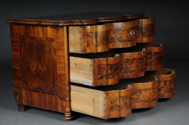 Inlaid Baroque Commode, 1740s-FLW-1402246