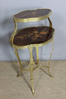 Inlaid Pedestal Table-WSV-2036668