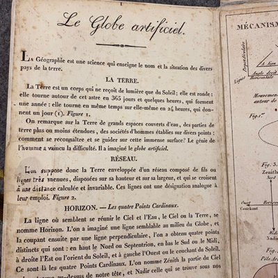 Instructions Globe Booklet from Augustin Legrand, 1830-IGT-843469