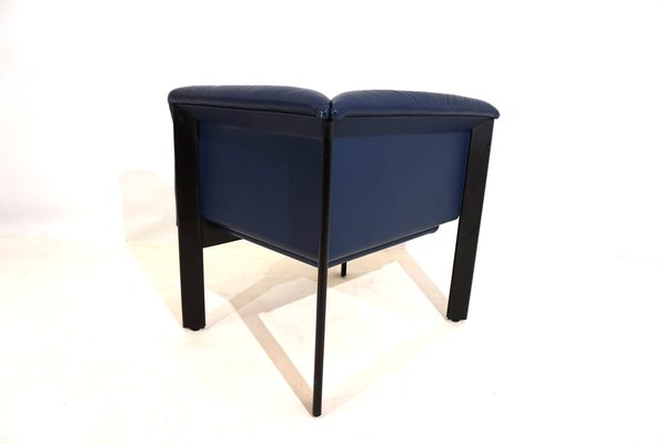 Interlude Armchair in Leather by Marco Zanuso for Poltrona Frau, 1980s-HUW-1799141