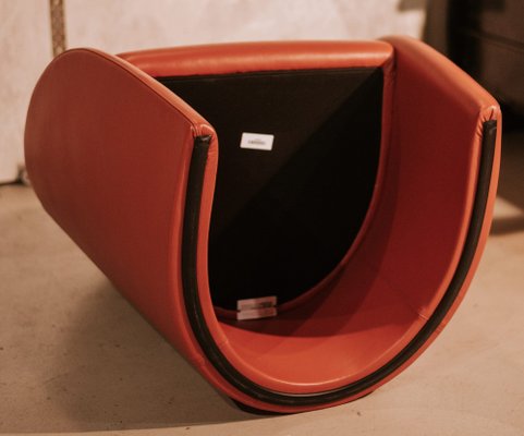 Intervista Lounge Chair by Massimo and Lella Vignelli for Poltrona Frau, Italy 1989-ERB-1763302