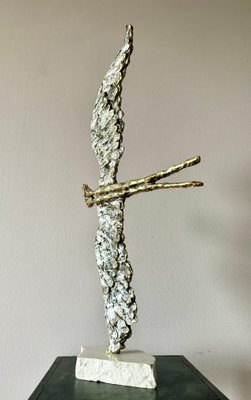 Irakli Tsuladze, Flying, 2024, Bronze & Marble-CHG-2037955