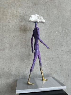 Irakli Tsuladze, In Clouds, 2023, Bronze & Marble-CHG-2037587