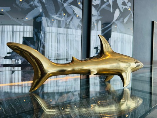 Irakli Tsuladze, Shark, 2024, Bronze & Glass Sculpture-CHG-2037956