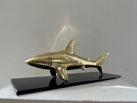 Irakli Tsuladze, Shark, 2024, Bronze & Glass Sculpture-CHG-2037956