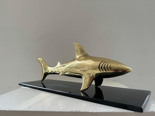 Irakli Tsuladze, Shark, 2024, Bronze & Glass Sculpture-CHG-2037956