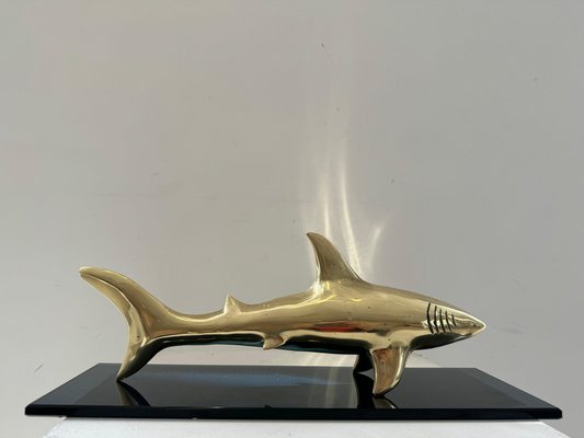 Irakli Tsuladze, Shark, 2024, Bronze & Glass Sculpture-CHG-2037956