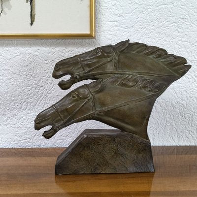 Ireneè Rochard & Reveyrolis Paris, Horse Sculpture, 1930s, Terracotta-YGE-1374288