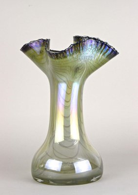 Iridescent Glass Vase by E. Eisch, Germany, 1982-TQA-1789552