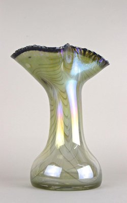 Iridescent Glass Vase by E. Eisch, Germany, 1982-TQA-1789552