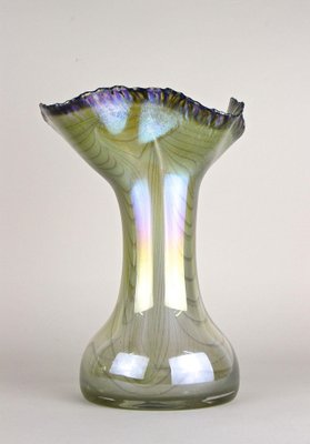 Iridescent Glass Vase by E. Eisch, Germany, 1982-TQA-1789552