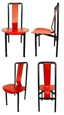 Irma Design Chairs by Achille Castiglioni for Zanotta, 1970s, Set of 4-FIP-1128564