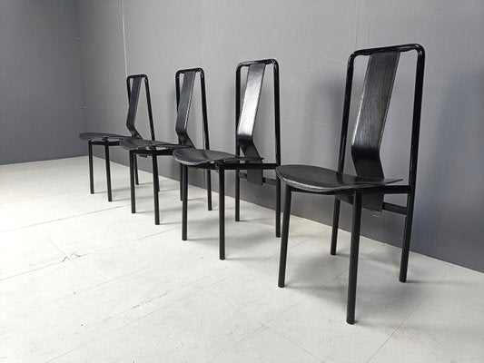 Irma Design Chairs by Achille Castiglioni for Zanotta, 1970s, Set of 4-IRH-2022628