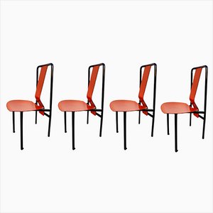 Irma Design Chairs by Achille Castiglioni for Zanotta, 1970s, Set of 4-FIP-1128564