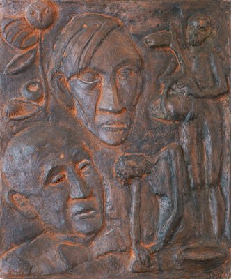 Irmgard B, Homage à Kahnweiler, 1984, Terracotta-TPH-1703521