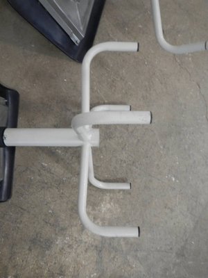 Iron and Plastic Stools, 1980s, Set of 2-WWQ-1111929