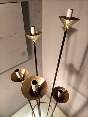 Iron, Brass & Marble Alberello Floor Lamp from Stilnovo-OHK-1133773