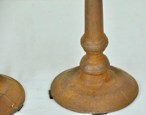 Iron Candleholders, 1940s, Set of 2-ROJ-627291