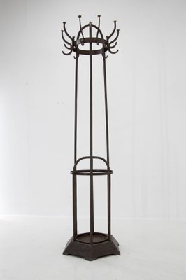 Iron Coat Rack attributed to Koloman Moser for Wiener Werkstätte, 1900s-TZ-1388038