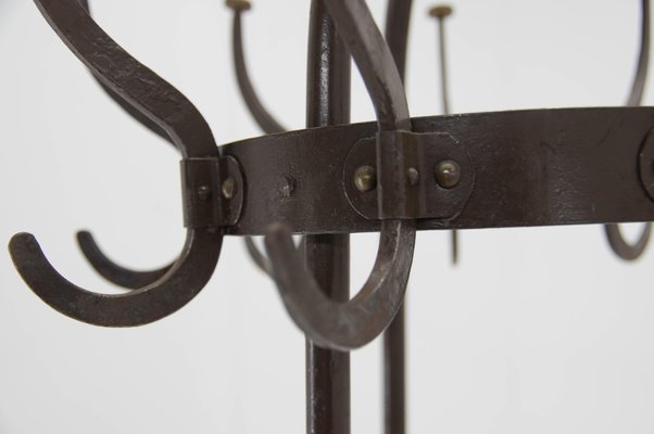 Iron Coat Rack attributed to Koloman Moser for Wiener Werkstätte, 1900s-TZ-1388038