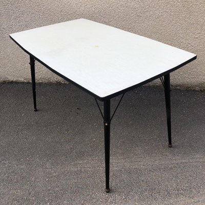 Iron & Formica Dining Table, 1950s-SDV-590748