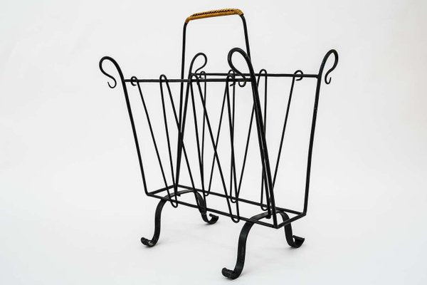 Iron Magazine Rack, 1960s-SPD-947400