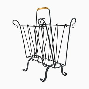 Iron Magazine Rack, 1960s-SPD-947400