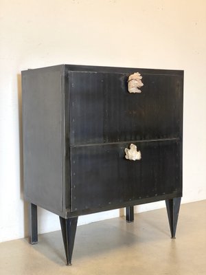 Iron & Quartz Commode, 1990s-NPC-1531573