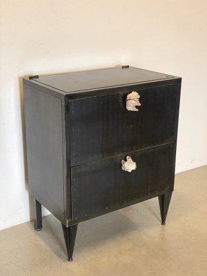 Iron & Quartz Commode, 1990s-NPC-1531573