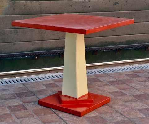 Iron & Sheet Metal Side Table, 1960s-ROJ-876068