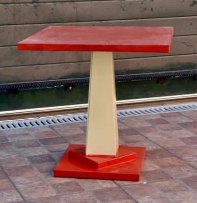 Iron & Sheet Metal Side Table, 1960s-ROJ-876068