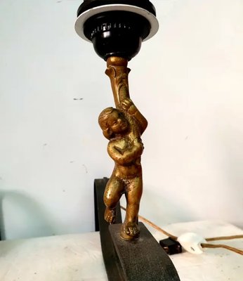 Iron Structure Cherub Sconces, 1970s, Set of 2-ODB-882999