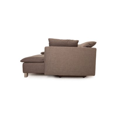 Isla Corner Sofa with Recamiere in Gray Fabric from Signet-RQW-1748525