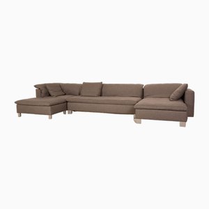 Isla Corner Sofa with Recamiere in Gray Fabric from Signet-RQW-1748525