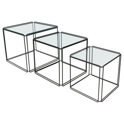 Isocele Nesting Tables by Max Sauze, 1970s, Set of 3-DT-2039405