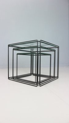 Isocele Nesting Tables by Max Sauze, 1970s, Set of 3-DT-2039405