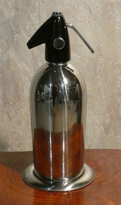 Italian 18/8 Seltzer Siphon from Mepra, 1960s-ERB-699099