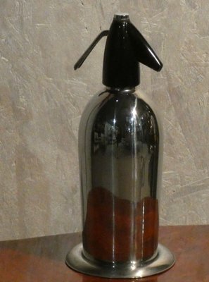 Italian 18/8 Seltzer Siphon from Mepra, 1960s-ERB-699099